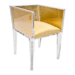 Gold Sequin Chair - Dining Chairs