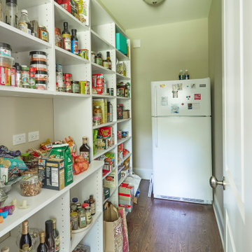 Pantry with Adjusted Shelving