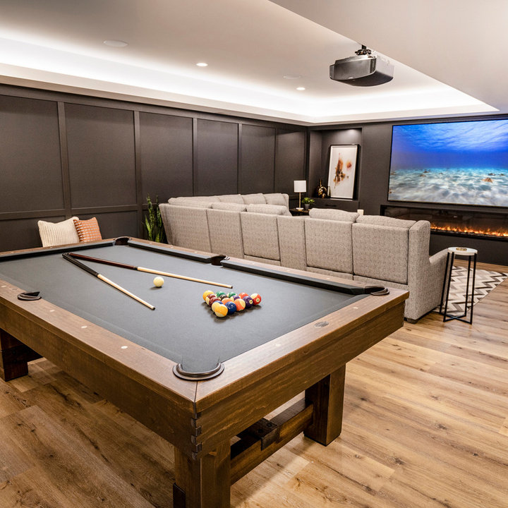 75 Wall Paneling Basement - May, 2026