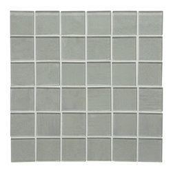Waterworks Optix Watercolors 2" Stacked Mosaic - Tile