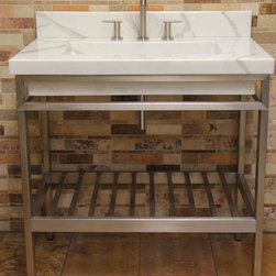 Calacatta Europa Console - Bathroom Sinks