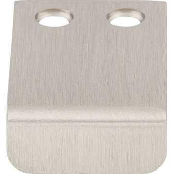 Top Knobs TK101 Tab 1"L Finger Cabinet Pull - Brushed Satin Nickel