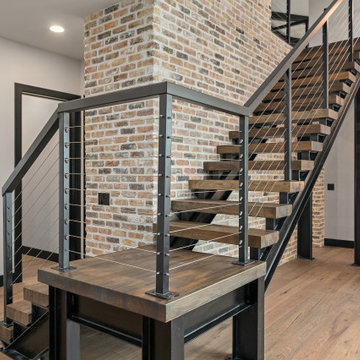 Industrial Farm House Stairs