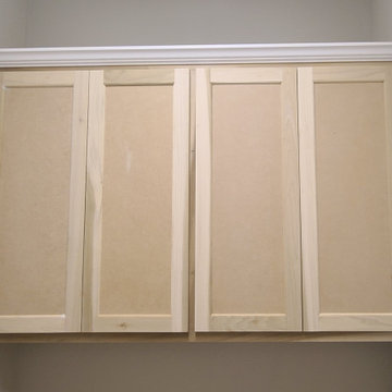Utility Room Cabinets & Mud Bench