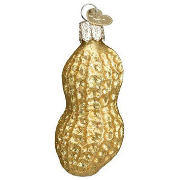 Old World Christmas Peanut Glass Blown Ornament