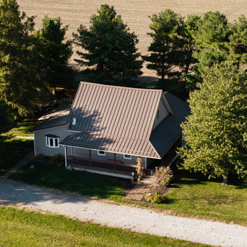 Thorntown - Metal Roof drone profile