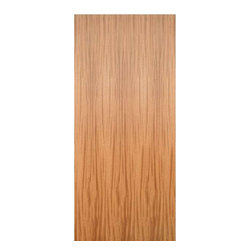 AMQS20-AFRICAN MAHOGANY QUARTER SAWN FLUSH FIRE RATED DOOR (1-3/4") - Windows And Doors