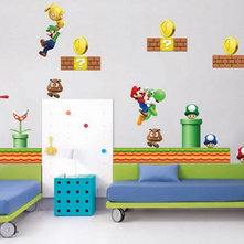 Super Mario Bros Themed Bedroom