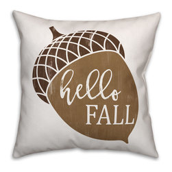 Hello Fall Acorn Pillow - Products