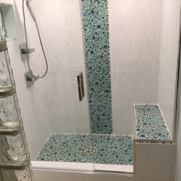 3 dimensional large format with Bubbles Mosaic
