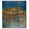 Maeve Harris' 'City by the Sea I' Canvas Gallery Wrap, 36x40