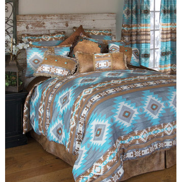 Wrangler Mesa Daybreak Southwestern Comforter Set, Queen