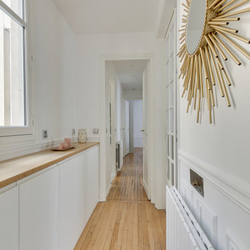 Rénovation et aménagement d'un appartement Haussmannien
