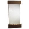 Whispering Creek Water Feature by Adagio, Silver Mirror, Blackened Copper