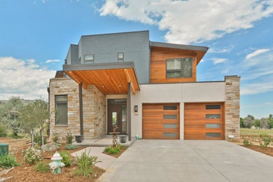 Trendy exterior home photo in Denver