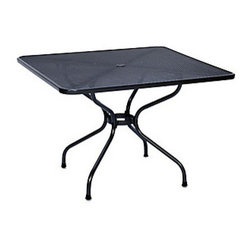 Kettler 42" Square Mesh Table - Outdoor Dining Tables