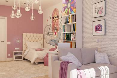 Kids' room - modern kids' room idea in Other