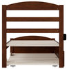 Warren Twin Bed With Footboard And Twin Trundle, Walnut