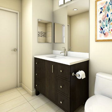 Updated Hall Bathroom