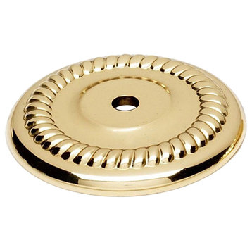 Alno Backplate 1-1/2" in Polished Brass