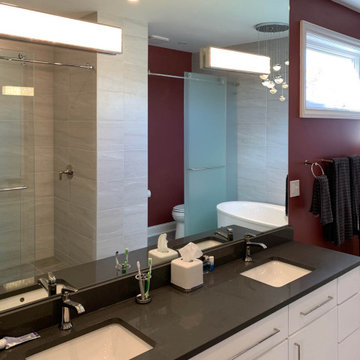 Contemporary Master Bath Vanity