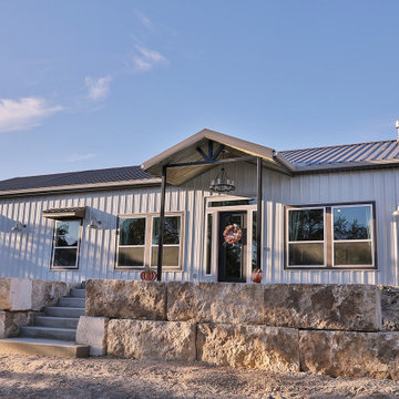 Boerne, Texas Farmhouse Style Barndominium