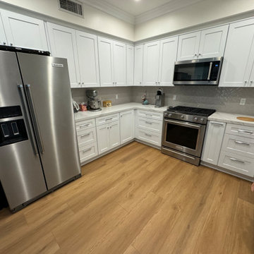 AFTER---Kitchen remodeling on a second floor condo in Bentwood