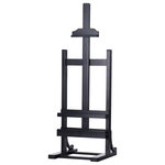 StyleCraft - Dann Foley Tabletop Art Easel Black Finish - Make your artwork a priority again with the StyleCraft Dann Foley tabletop art easel. This decorative tabletop art easel is made from strong fir wood and sports a beautiful exterior finish. Situate this easel in your favorite artwork space.