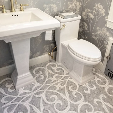 Bathroom Floor Arabesque Mosaic Tile