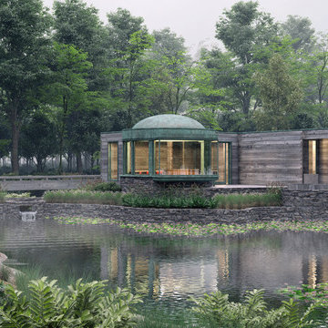 Spa Pavilion and Grounds
