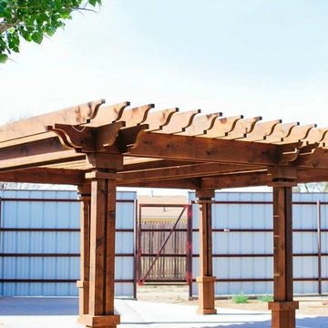 Ranch Style Pergola