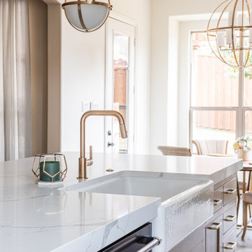 Modern Farmhouse Kitchen, Master Bath Remodel | Prosper, TX