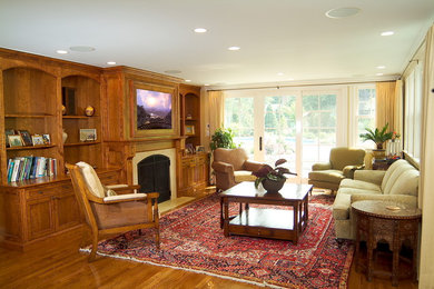 Home theater photo in Boston