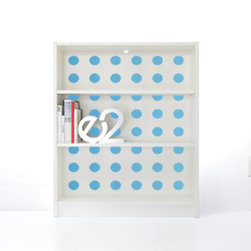 PANYL Azure Dots for IKEA BILLY - Home Decor