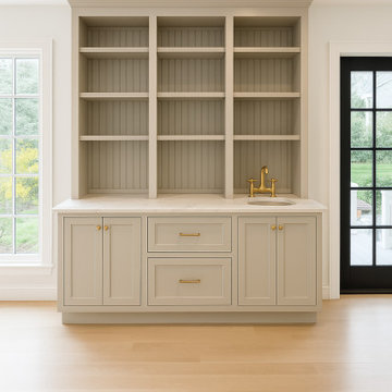 Butler's Pantry | Second Level Addition Montclair NJ