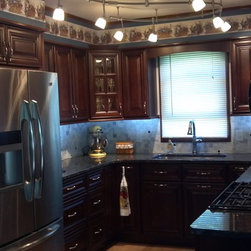 New Kitchen Charleston Saddle Cabinets Project - Kitchen Cabinetry