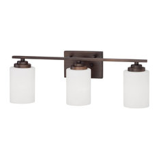 Millennium Lighting 3183 Durham 3 Light 22"W Bathroom Vanity - Rubbed Bronze