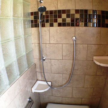 Roll in Shower