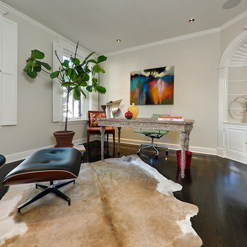 Federal Style Single Family: Home Office