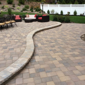 Backyard landscape design
