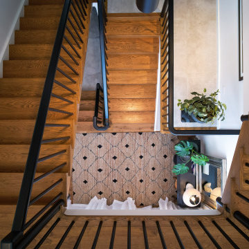 The Elegance of a Curved Staircase