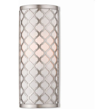 1 Light ADA Wall Sconce in Glam Style - 5.13 Inches wide by 12.88 Inches