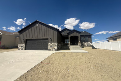 Inspiration for an exterior home remodel in Salt Lake City