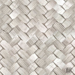 Mystic Cloud Herringbone - Mosaic Tile