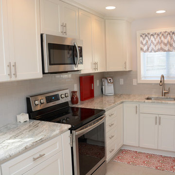 Annapolis, MD White Kitchen Remodel