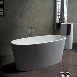 designer stone bathroom ware from the pietra bianca collection - Bathtubs