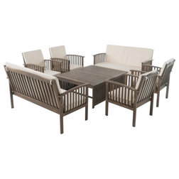Craftsman Outdoor Lounge Sets by GDFStudio