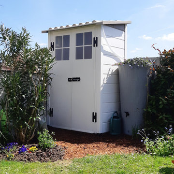 Un abri de jardin adapté
