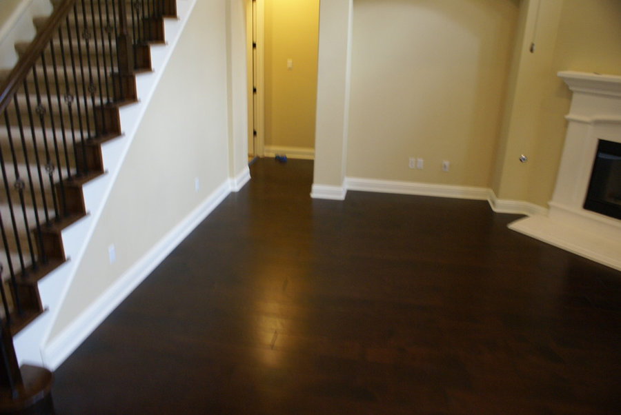 Wood flooring installation