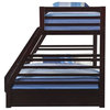 ACME Furniture Jason XL Twin over Queen Bunk Bed in Espresso